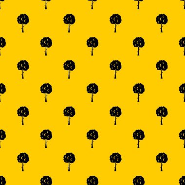 Küresel taç desen vektörü olan ağaç