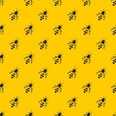 Bal arısı desen vektörü