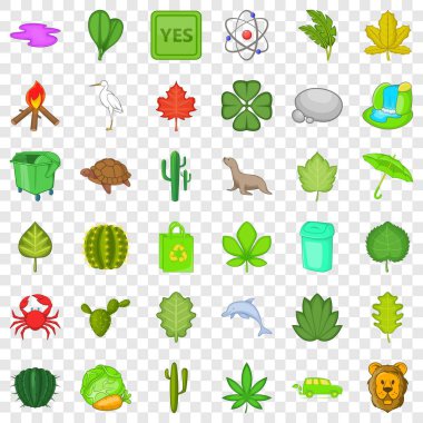 Yunus Icons set, karikatür tarzı