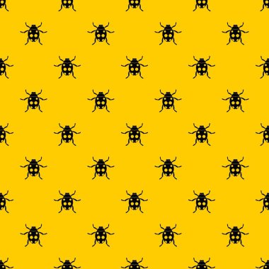 Uğur böceği desen vektörü