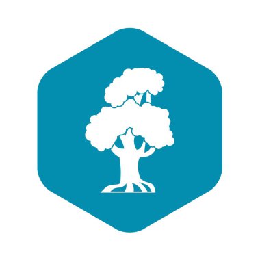 Meşe simgesi, basit tarzı