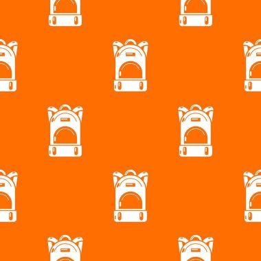 Haversack desen vektör turuncu