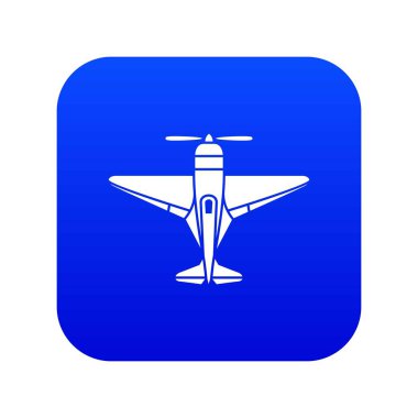 Küçük uçak simgesi, basit tarzı