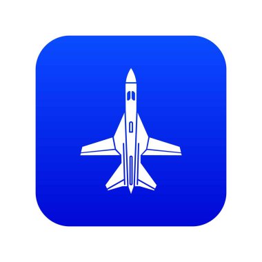 Ticari uçak simgesi, basit tarzı