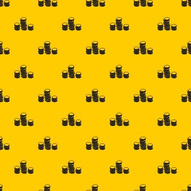 Altın sikke desen vektör