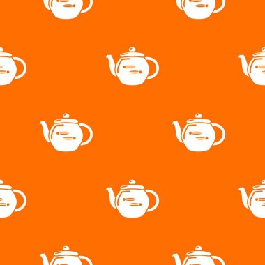 Kettle ev tipi vektör turuncu