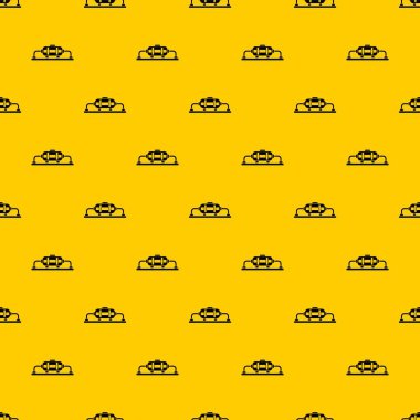 Petrol üretim deseni vektörü