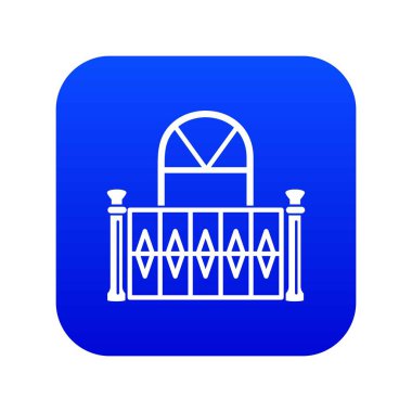 Güzel balkon simgesi, basit tarzı