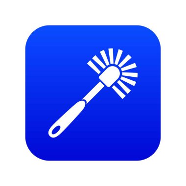 Tuvalet fırçası simgesi, basit tarzı