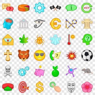 Kulaklık simgeleri, çizgi film biçimi