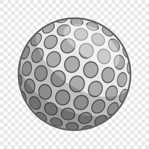 Піктограма м'яча для гольфу, мультиплікаційний стиль — стоковий вектор
