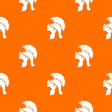 Roma kask desen vektör turuncu