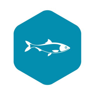 Balık simgesi, basit tarzı