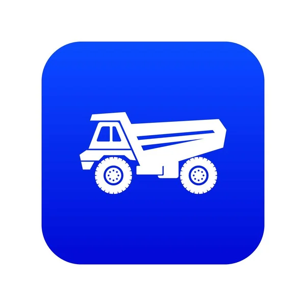 Vrachtwagen pictogram, eenvoudige stijl — Stockvector