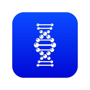 DNA simgesi, basit siyah stil