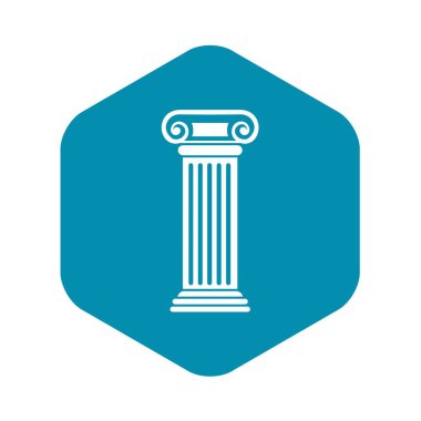 Roma sütun simgesi, basit tarzı