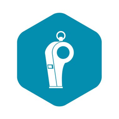 Düdük refere simgesinin, basit tarzı