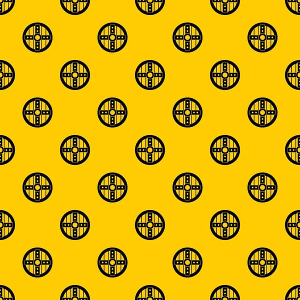 Yuvarlak koruyucu kalkan desen vektörü