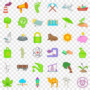 Küresel ısınma simgeleri, çizgi film biçimi