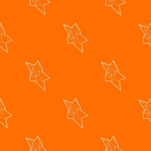 Modello stellare vettore arancione — Vettoriale Stock
