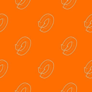 Güncelleştirme desen vektör turuncu