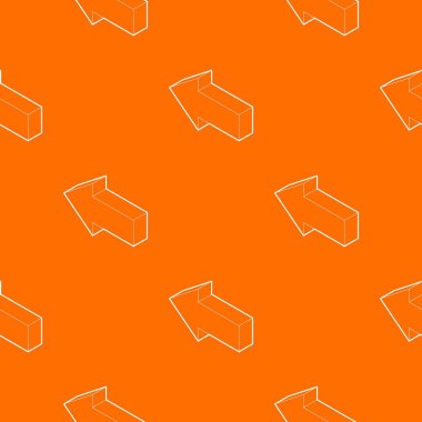 Sol ok desen vektör turuncu