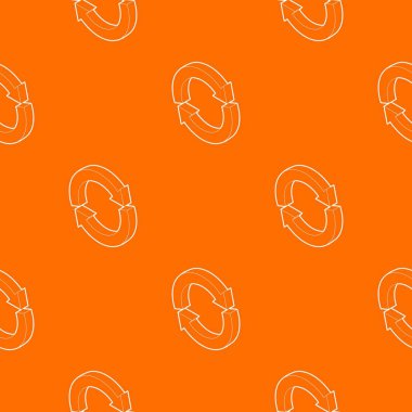 Desen vektör turuncuyu yenile