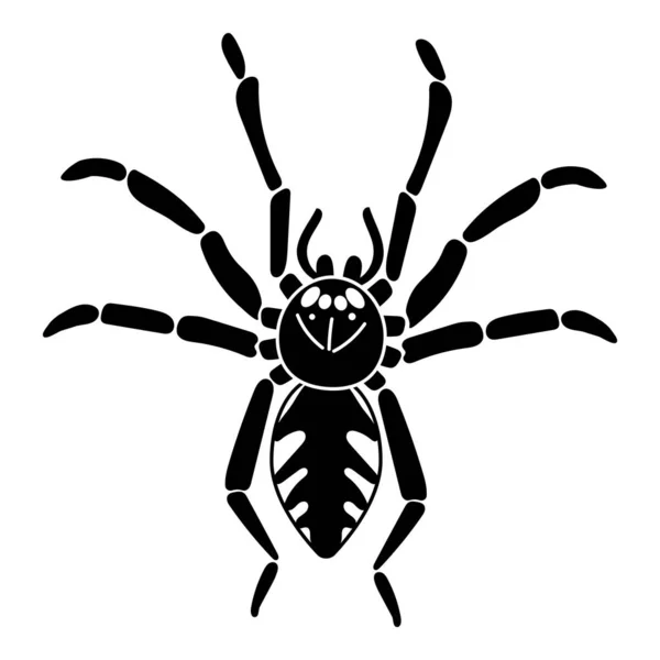 Αράχνη εικονίδιο, απλό στυλ — Διανυσματικό Αρχείο