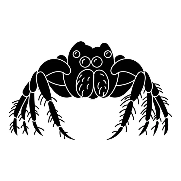 Ícone de aranha viúva, estilo simples — Vetor de Stock