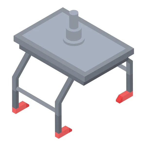 Pictogram voor gereedschaps tabel, isometrische stijl — Stockvector