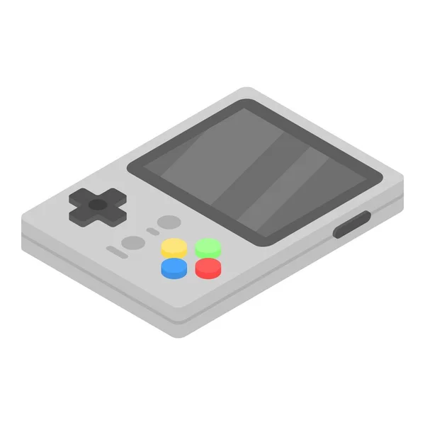Gamepad icono, estilo isométrico — Archivo Imágenes Vectoriales