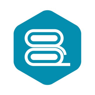 Kumaş simgesi, basit tarzı