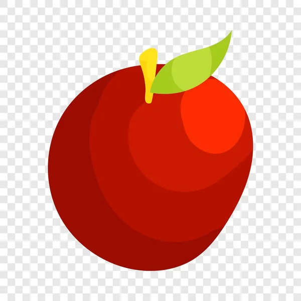 Icône Apple, style dessin animé — Image vectorielle