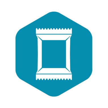 Peçete simgesi, basit stil paketi