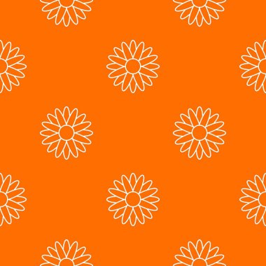 Bal çiçek deseni vektör turuncu
