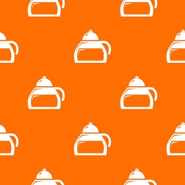 Bal çayı desen vektör turuncu