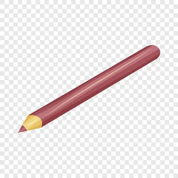 Ícone do lápis do bordo, estilo dos desenhos animados —  Vetores de Stock