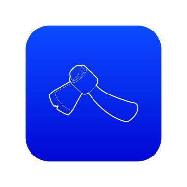 Axe simgesi mavi vektör