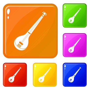 Hint gitar simgeler vektör renk ayarlamak