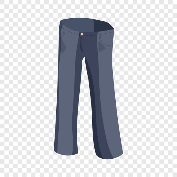 Ícone de jeans, estilo dos desenhos animados —  Vetores de Stock
