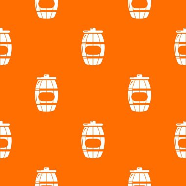 Bal varil desen vektör turuncu