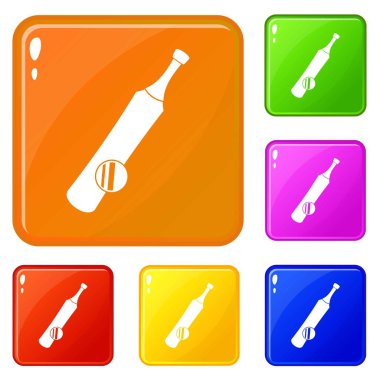 Beyzbol simgeler vektör renk ayarla