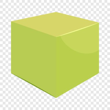 Küp simgesini, karikatür tarzı