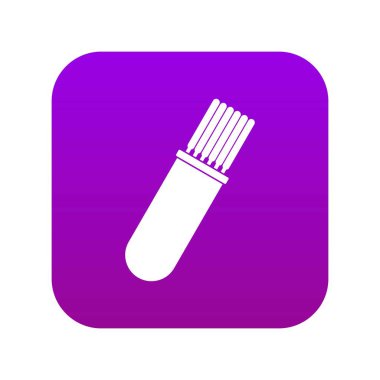 Kaynak çubukları simge dijital mor