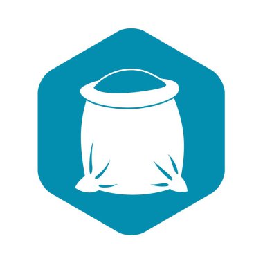 Çuval un simgesi, basit tarzı tam