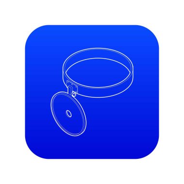 Far reflektör simgesi mavi vektör