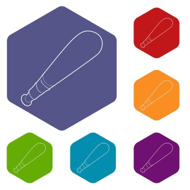 Beyzbol sopası simgesi, taslak biçimi