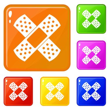 Yama simgeleri vektör rengini ayarlama