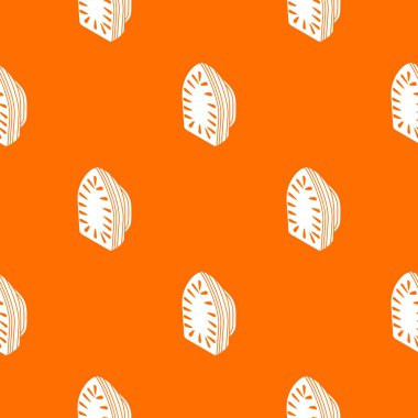 Demir desen vektör turuncu