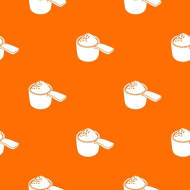 Deterjan doz desen vektör turuncu